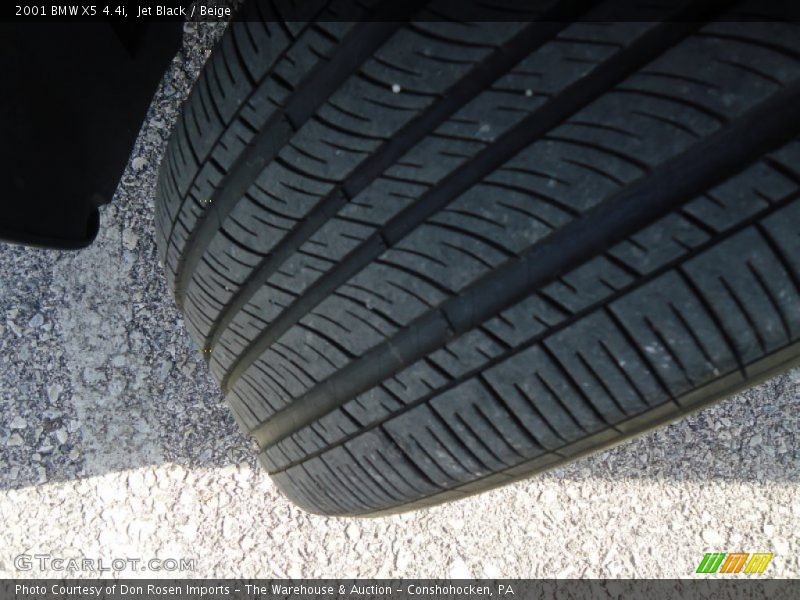 Jet Black / Beige 2001 BMW X5 4.4i