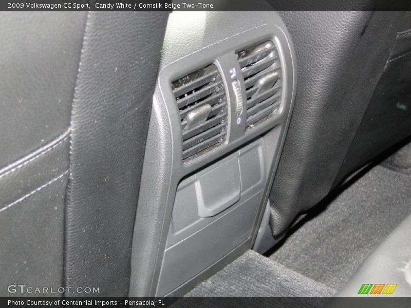Candy White / Cornsilk Beige Two-Tone 2009 Volkswagen CC Sport
