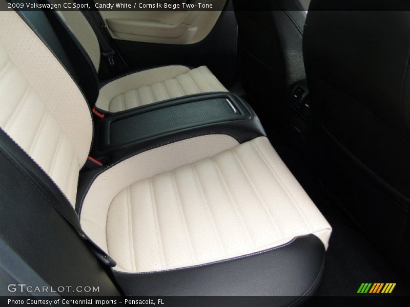 Candy White / Cornsilk Beige Two-Tone 2009 Volkswagen CC Sport