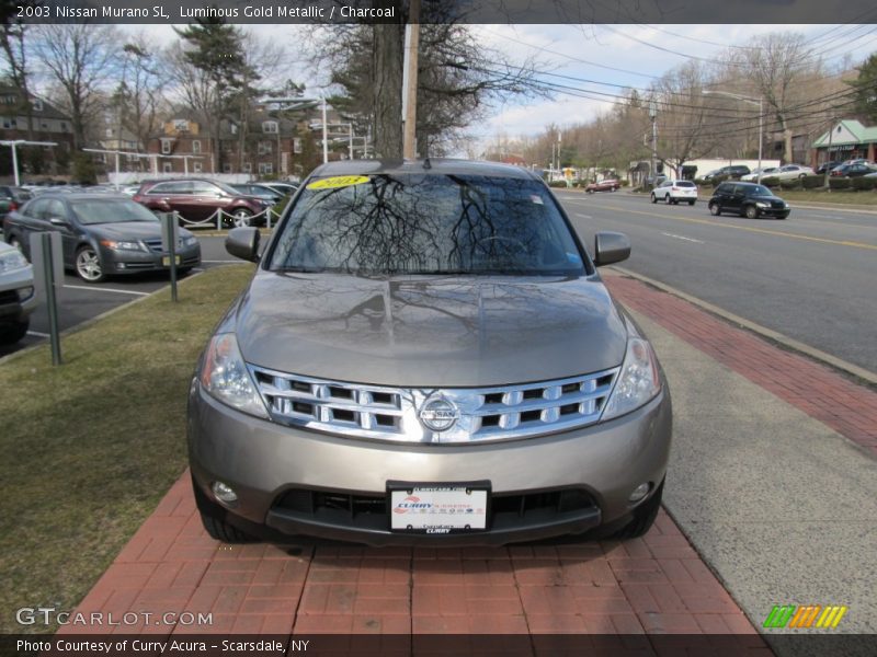 Luminous Gold Metallic / Charcoal 2003 Nissan Murano SL