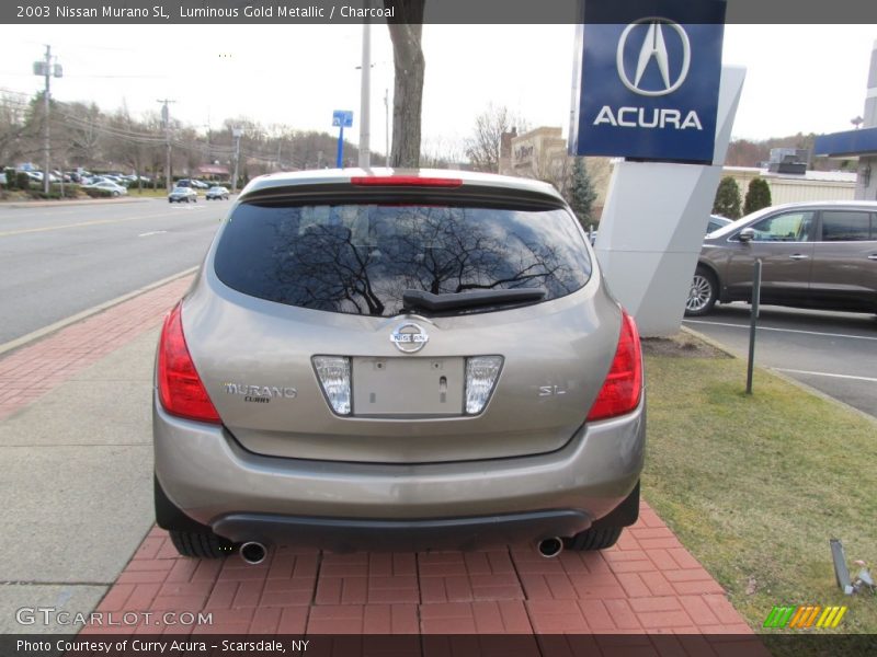 Luminous Gold Metallic / Charcoal 2003 Nissan Murano SL