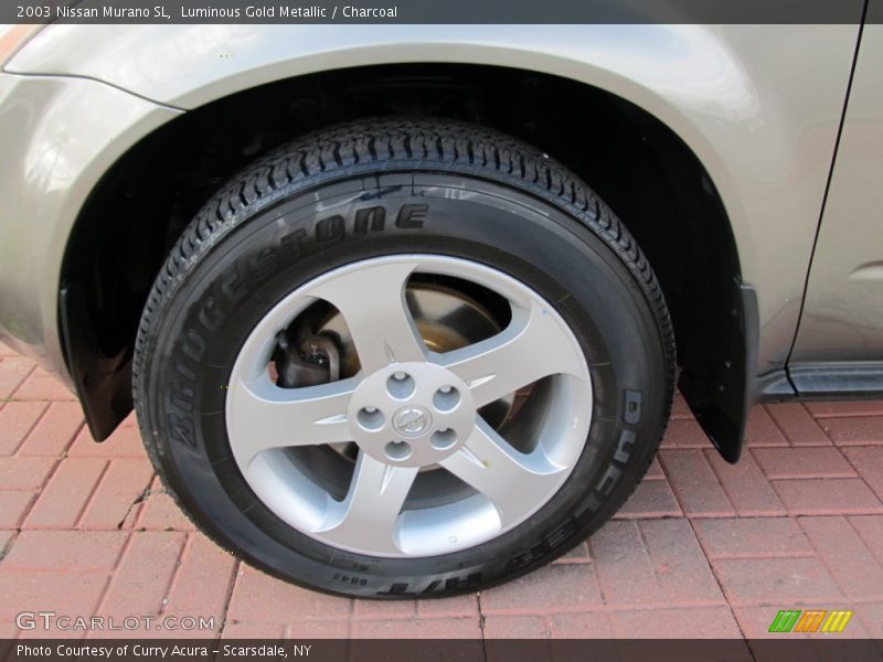 Luminous Gold Metallic / Charcoal 2003 Nissan Murano SL