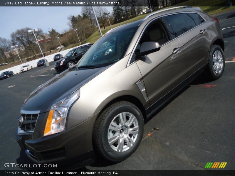 Mocha Steel Metallic / Shale/Brownstone 2012 Cadillac SRX Luxury
