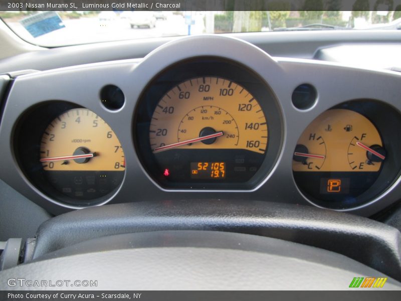 Luminous Gold Metallic / Charcoal 2003 Nissan Murano SL