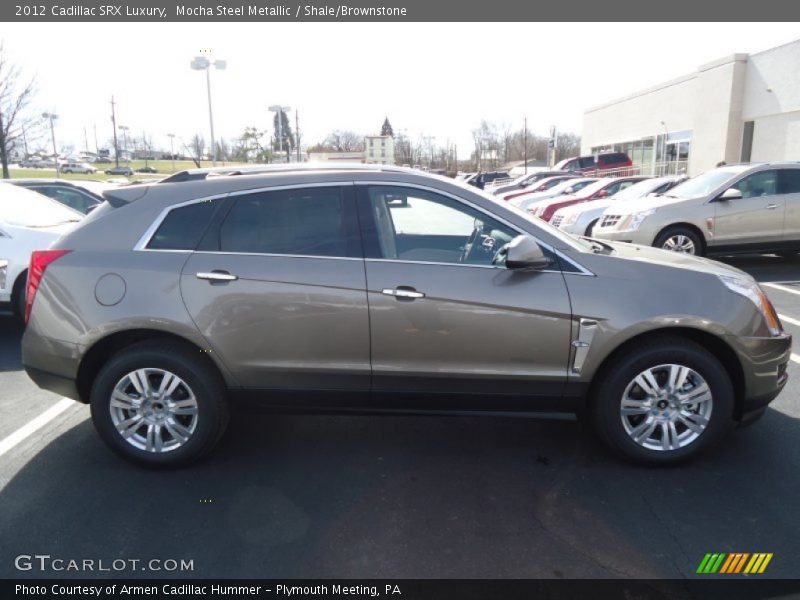 Mocha Steel Metallic / Shale/Brownstone 2012 Cadillac SRX Luxury