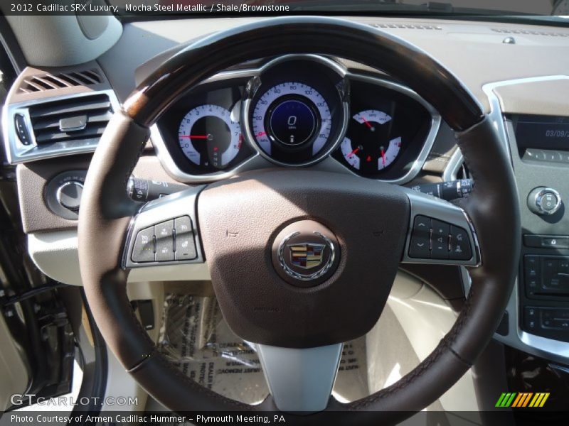 Mocha Steel Metallic / Shale/Brownstone 2012 Cadillac SRX Luxury