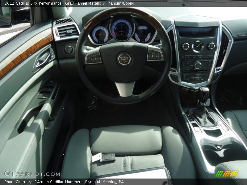 Gray Flannel Metallic / Titanium/Ebony 2012 Cadillac SRX Performance