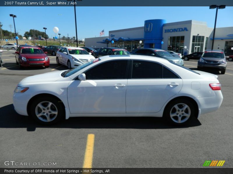 Super White / Ash 2007 Toyota Camry LE