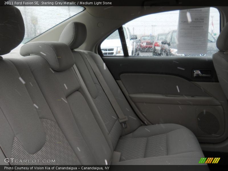 Sterling Grey Metallic / Medium Light Stone 2011 Ford Fusion SE