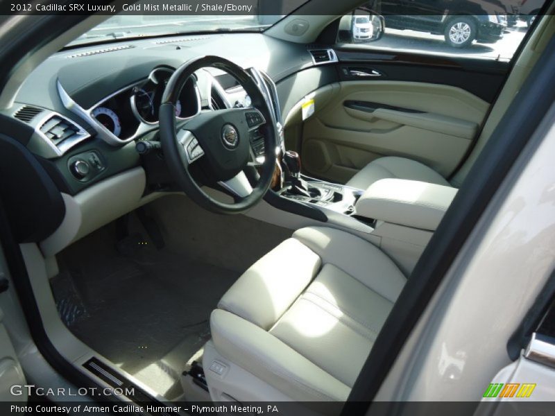 Gold Mist Metallic / Shale/Ebony 2012 Cadillac SRX Luxury