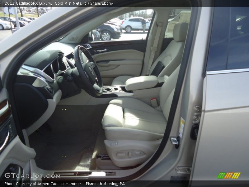 Gold Mist Metallic / Shale/Ebony 2012 Cadillac SRX Luxury