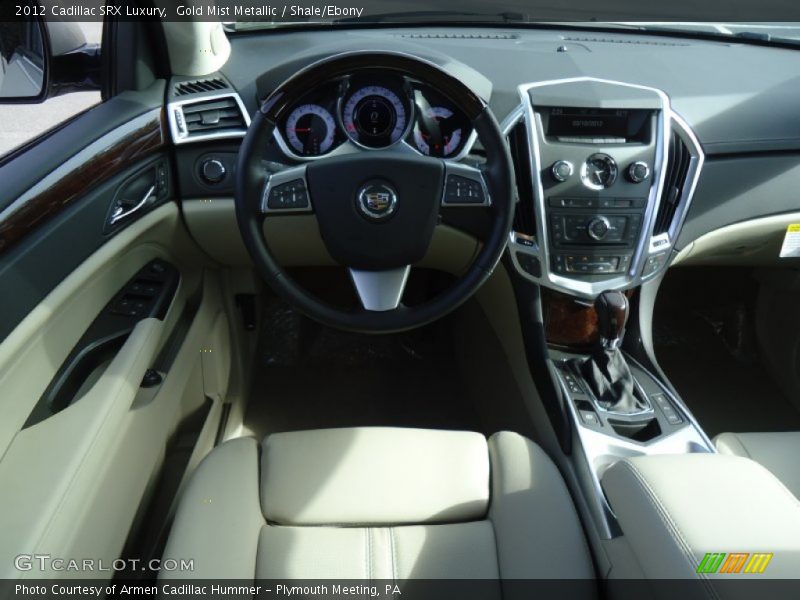 Gold Mist Metallic / Shale/Ebony 2012 Cadillac SRX Luxury