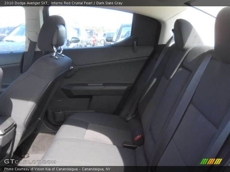 Inferno Red Crystal Pearl / Dark Slate Gray 2010 Dodge Avenger SXT