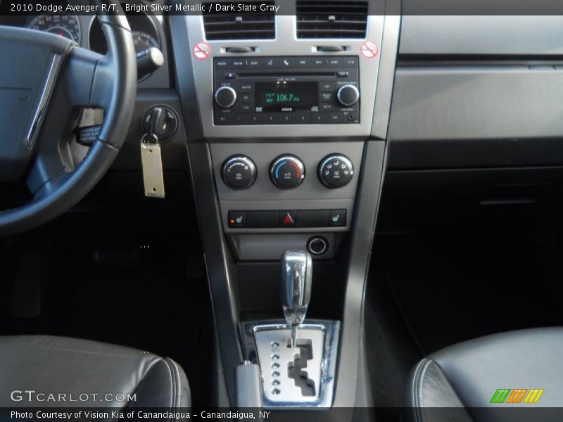 Bright Silver Metallic / Dark Slate Gray 2010 Dodge Avenger R/T
