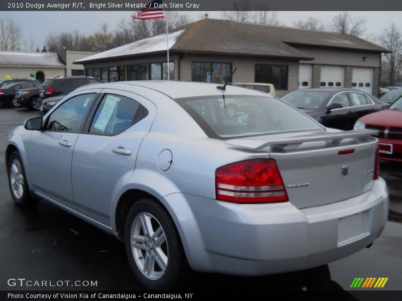 Bright Silver Metallic / Dark Slate Gray 2010 Dodge Avenger R/T