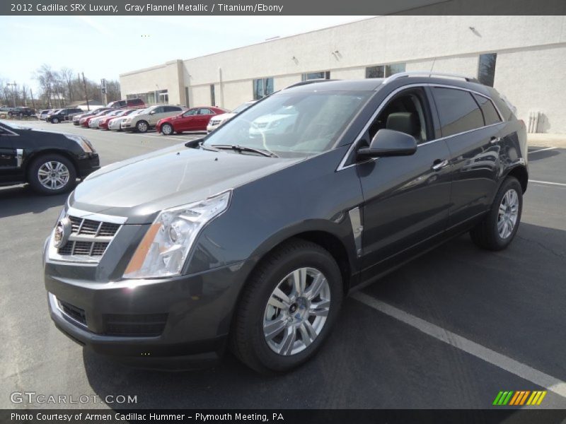 Gray Flannel Metallic / Titanium/Ebony 2012 Cadillac SRX Luxury