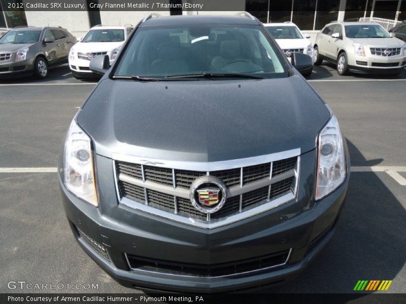 Gray Flannel Metallic / Titanium/Ebony 2012 Cadillac SRX Luxury