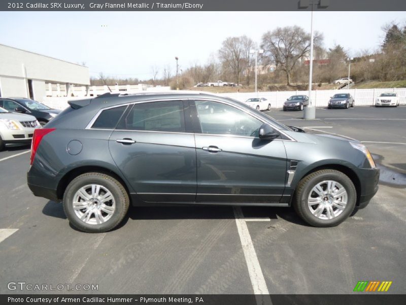 Gray Flannel Metallic / Titanium/Ebony 2012 Cadillac SRX Luxury