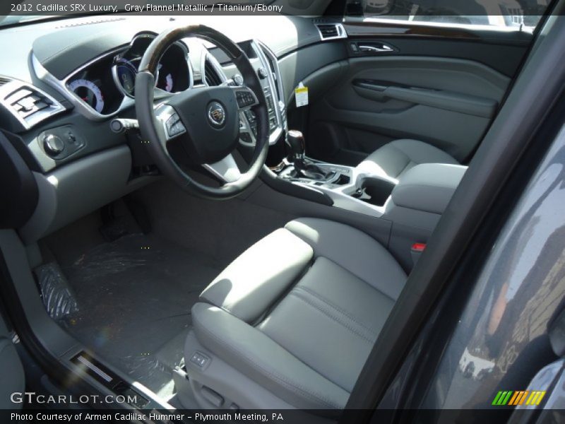 Gray Flannel Metallic / Titanium/Ebony 2012 Cadillac SRX Luxury