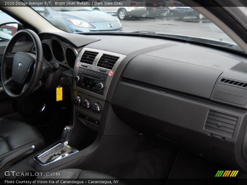 Bright Silver Metallic / Dark Slate Gray 2010 Dodge Avenger R/T