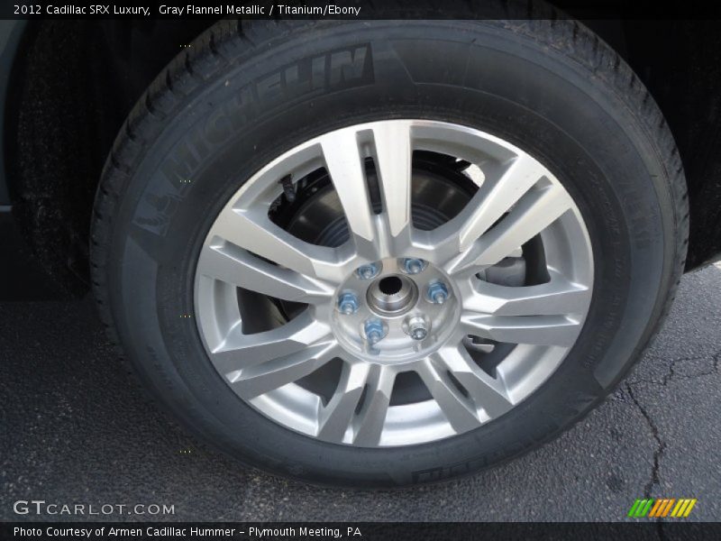 Gray Flannel Metallic / Titanium/Ebony 2012 Cadillac SRX Luxury