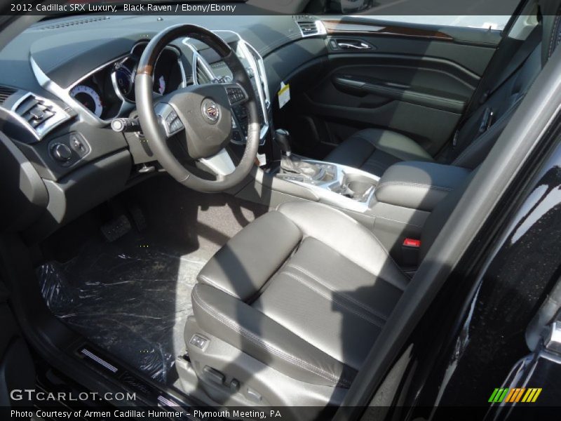 Black Raven / Ebony/Ebony 2012 Cadillac SRX Luxury