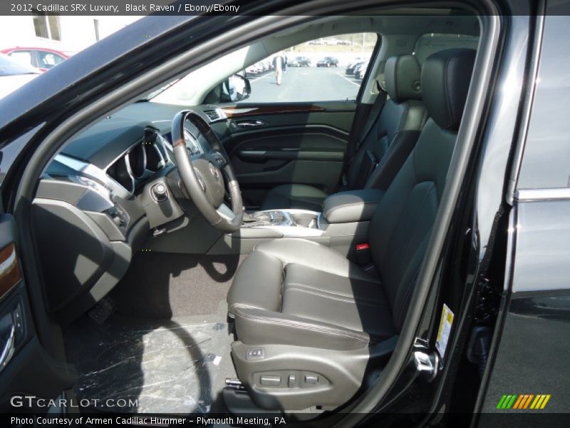 Black Raven / Ebony/Ebony 2012 Cadillac SRX Luxury