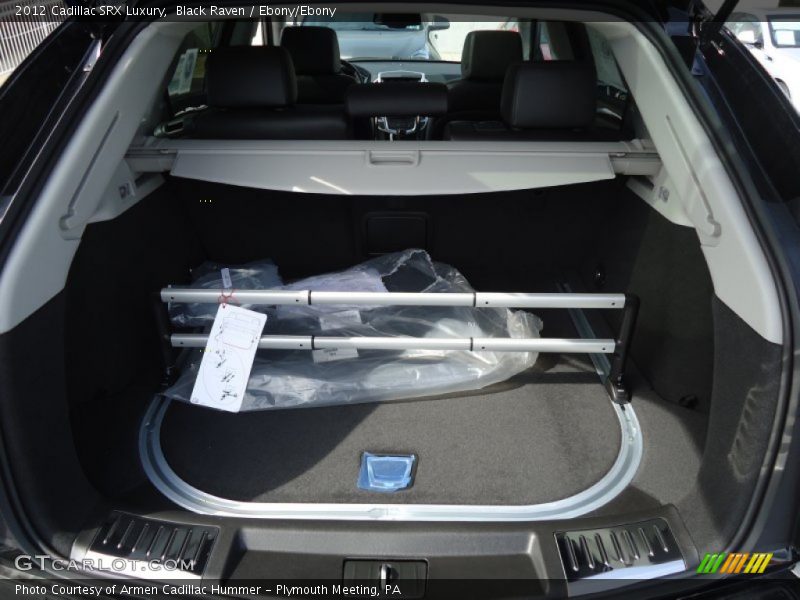 Black Raven / Ebony/Ebony 2012 Cadillac SRX Luxury