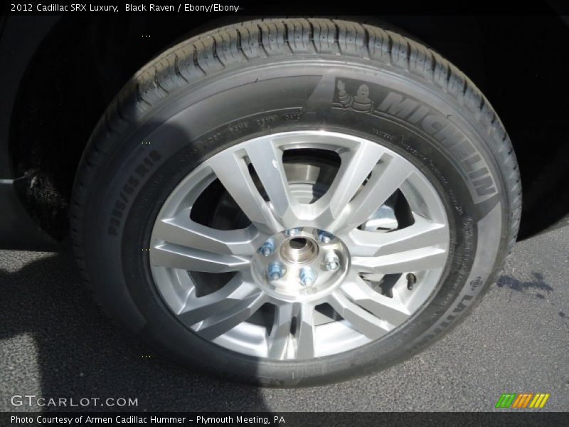 Black Raven / Ebony/Ebony 2012 Cadillac SRX Luxury
