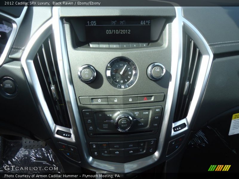 Black Raven / Ebony/Ebony 2012 Cadillac SRX Luxury