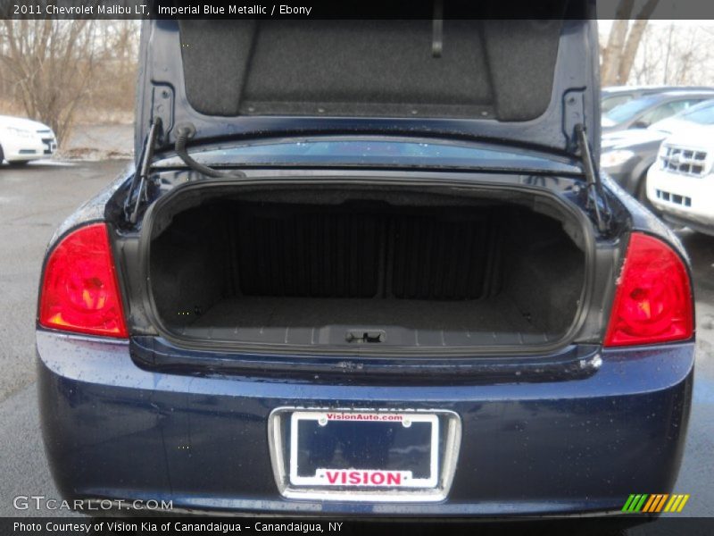 Imperial Blue Metallic / Ebony 2011 Chevrolet Malibu LT