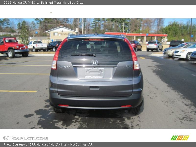 Polished Metal Metallic / Gray 2012 Honda CR-V EX-L