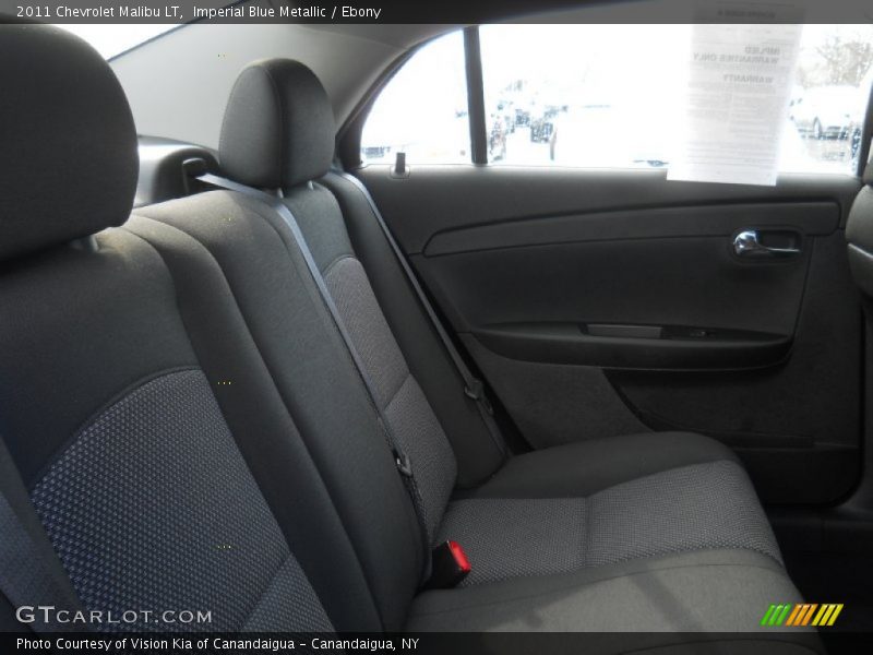 Imperial Blue Metallic / Ebony 2011 Chevrolet Malibu LT