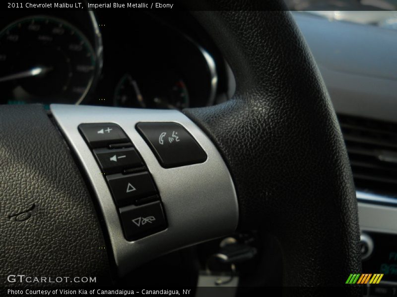 Imperial Blue Metallic / Ebony 2011 Chevrolet Malibu LT