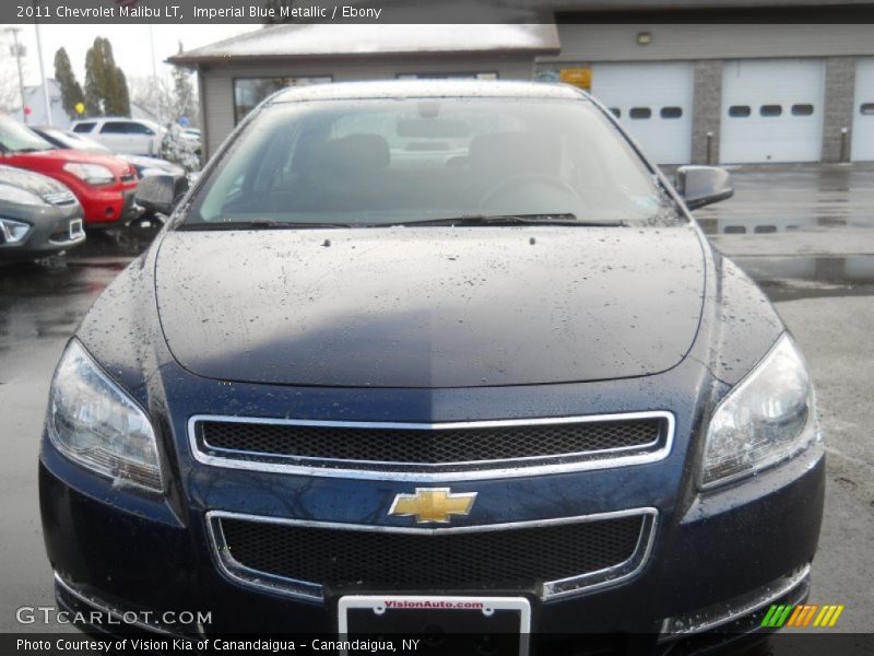Imperial Blue Metallic / Ebony 2011 Chevrolet Malibu LT