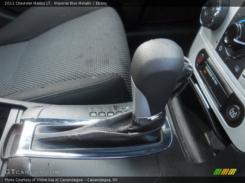 Imperial Blue Metallic / Ebony 2011 Chevrolet Malibu LT