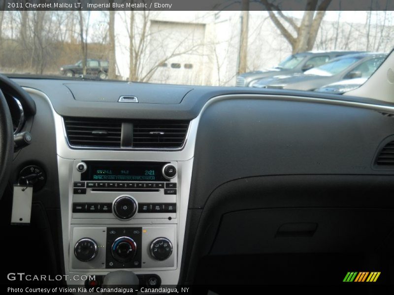 Imperial Blue Metallic / Ebony 2011 Chevrolet Malibu LT