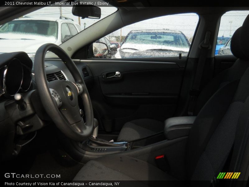 Imperial Blue Metallic / Ebony 2011 Chevrolet Malibu LT