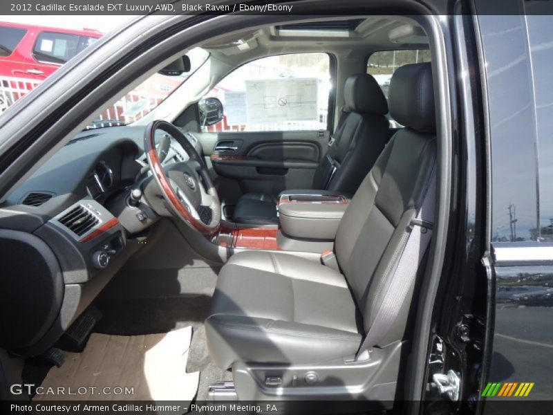 Black Raven / Ebony/Ebony 2012 Cadillac Escalade EXT Luxury AWD
