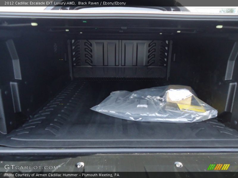 Black Raven / Ebony/Ebony 2012 Cadillac Escalade EXT Luxury AWD