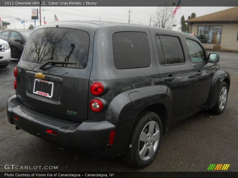 Cyber Gray Metallic / Ebony 2011 Chevrolet HHR LS