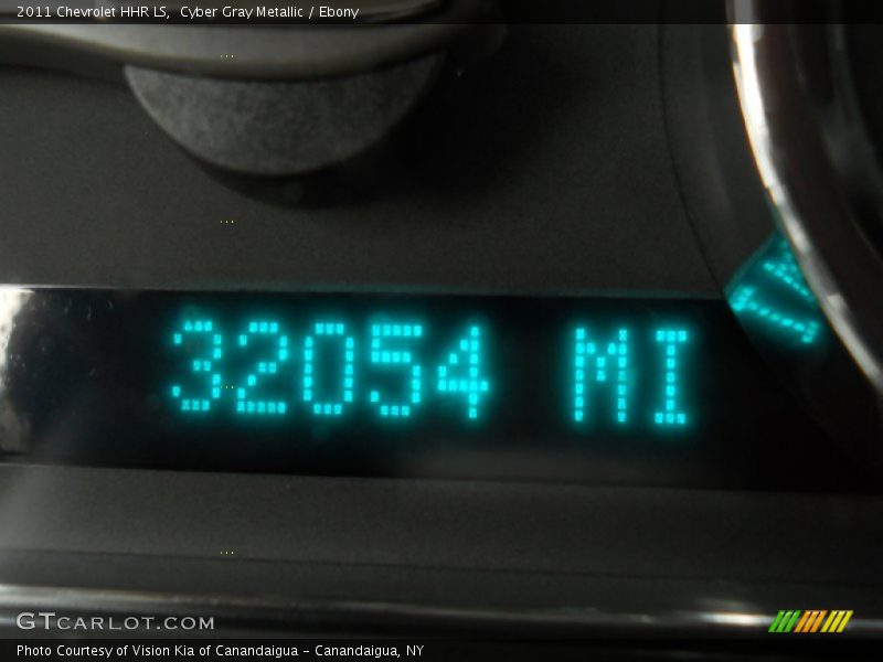 Cyber Gray Metallic / Ebony 2011 Chevrolet HHR LS