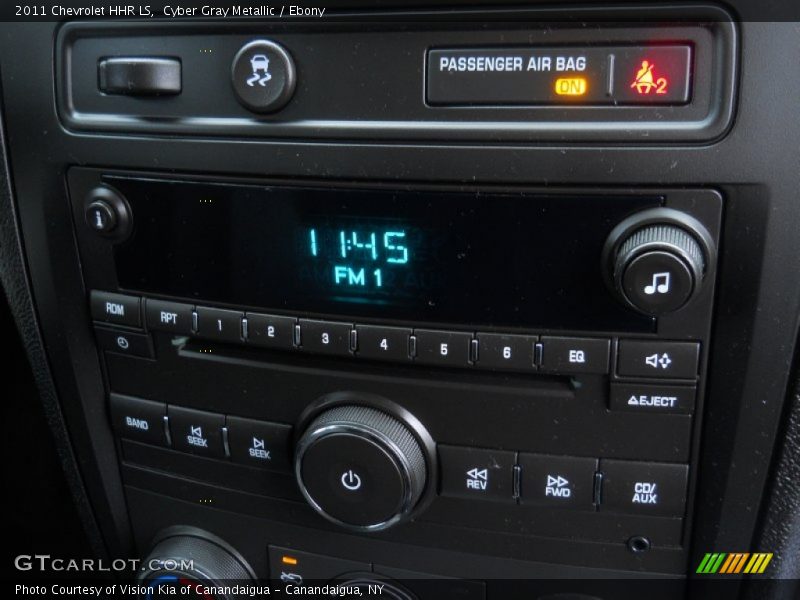 Cyber Gray Metallic / Ebony 2011 Chevrolet HHR LS