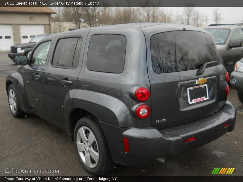 Cyber Gray Metallic / Ebony 2011 Chevrolet HHR LS