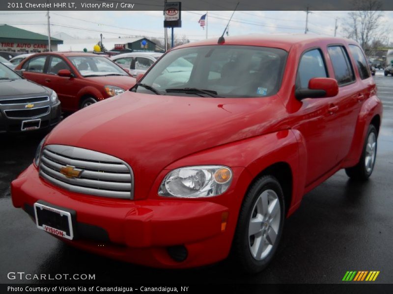 Victory Red / Gray 2011 Chevrolet HHR LT