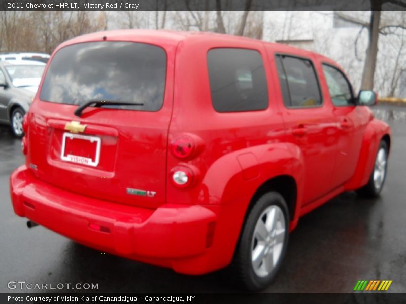 Victory Red / Gray 2011 Chevrolet HHR LT