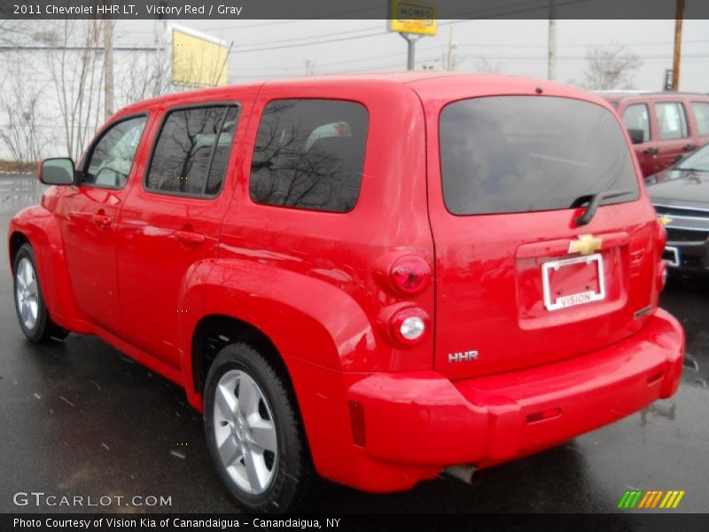 Victory Red / Gray 2011 Chevrolet HHR LT