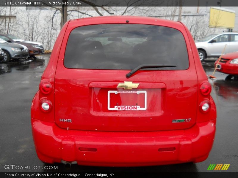 Victory Red / Gray 2011 Chevrolet HHR LT