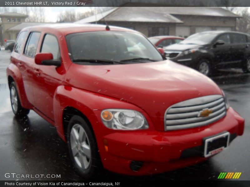 Victory Red / Gray 2011 Chevrolet HHR LT
