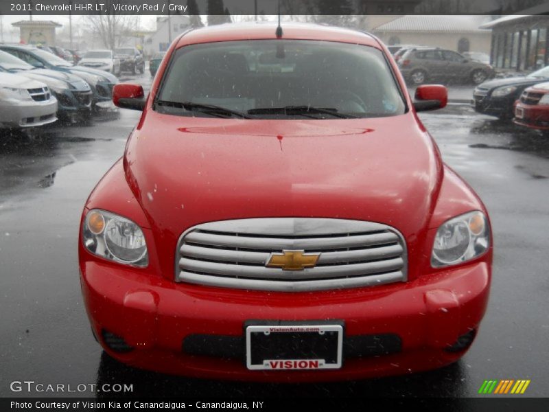 Victory Red / Gray 2011 Chevrolet HHR LT